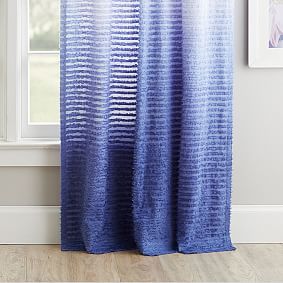 Textural Ombre Curtain Set