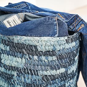Wrangler&#174; Recycled Denim Storage Bins