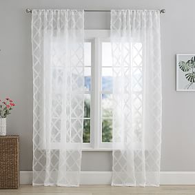 Diamond Sheer Curtain