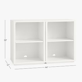 Keaton Cubby Bookcase, Set of 2 (44&quot;)
