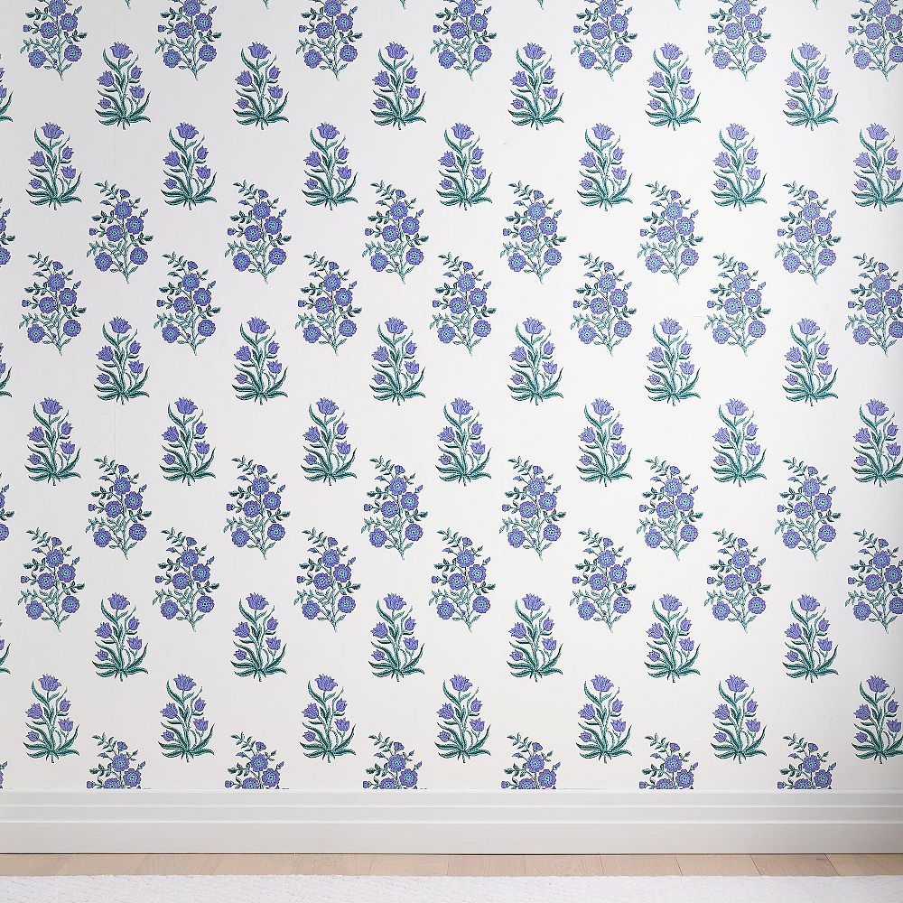 Roller Rabbit Wild Rose Wallpaper Samples