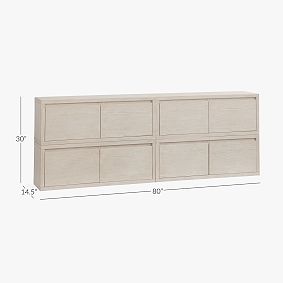 Costa 8-Drawer Bookcase (80&quot;)