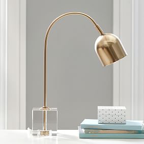 Crystal Cube Task Lamp