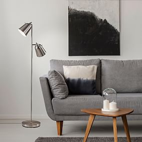 Dual Spotlight Floor Lamp