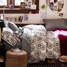 Mini Fleur Organic Duvet Cover