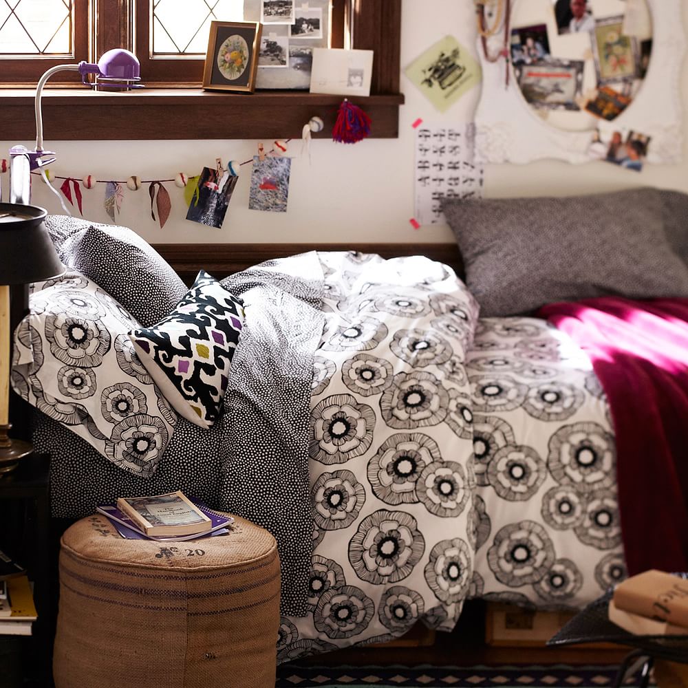 Mini Fleur Organic Duvet Cover