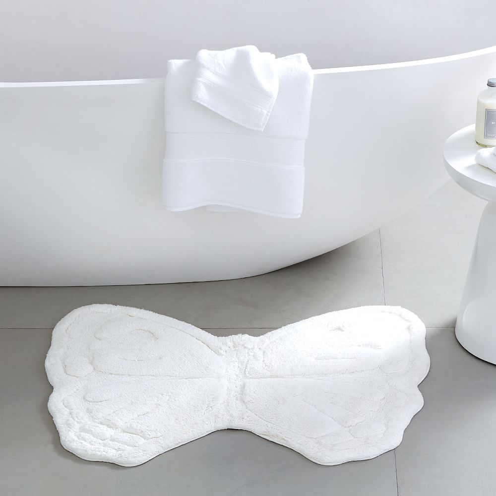 Monique Lhuillier Butterfly Bath Mat