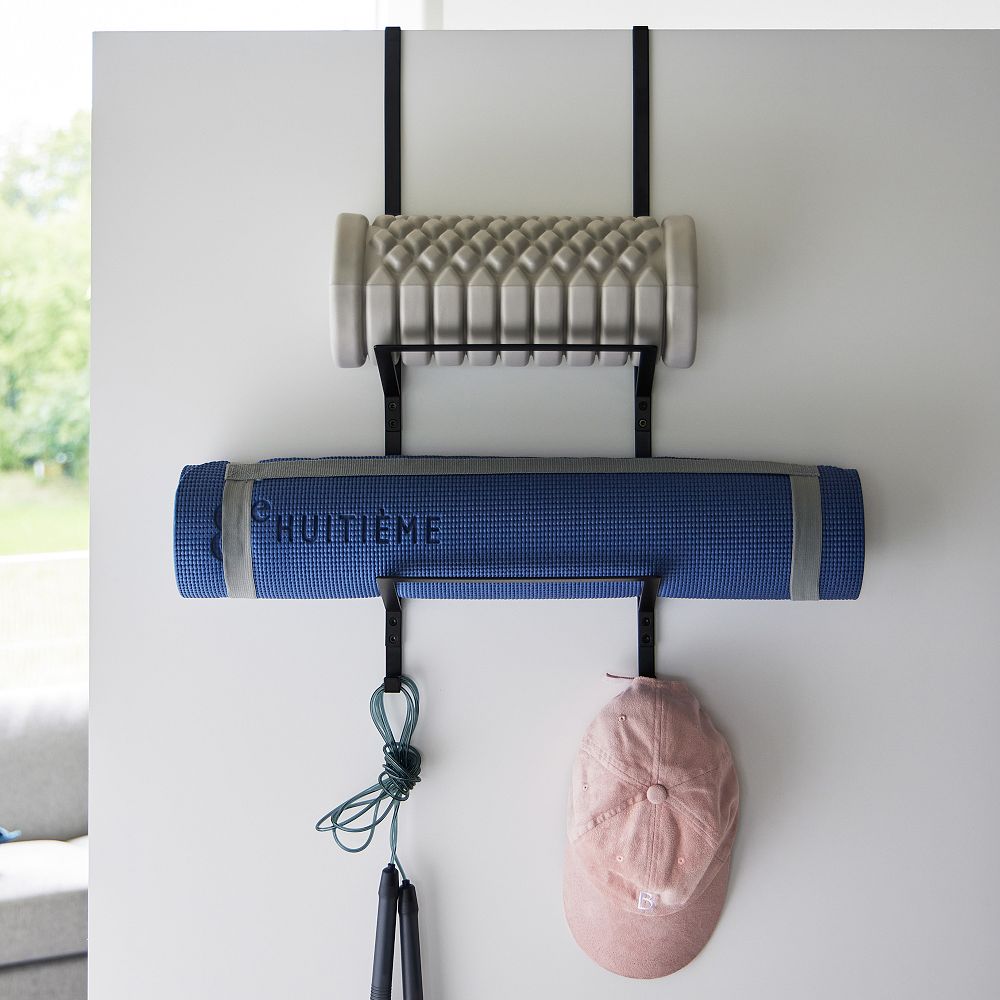Over-the-Door Fitness Equipment Hanger