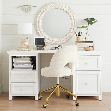 Pottery barn beadboard desk discount