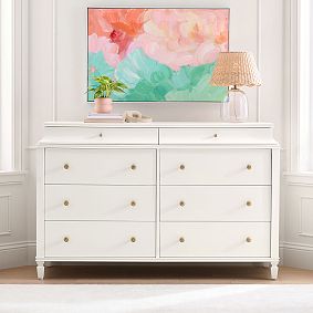 Charlotte 6-Drawer Dresser (56.5w x 19.25d&quot;)