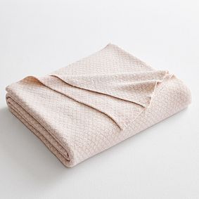 Diamond Knit Bed Blanket