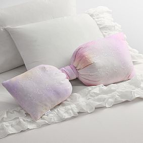 LoveShackFancy Tie Dye Oversized Bow Pillow
