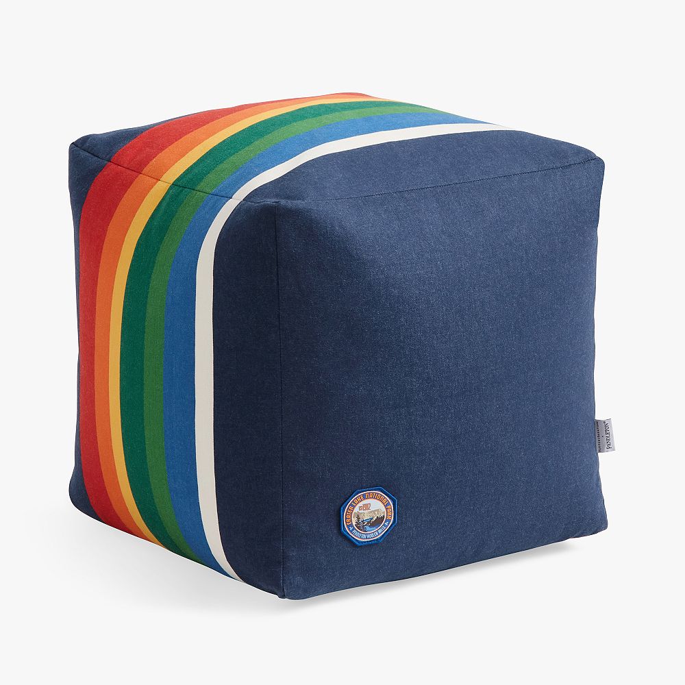 Pendleton&#174; Crater Lake Stripe Modern Bean Bag Lounger Pouf