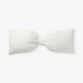 LoveShackFancy Eyelet Oversized Bow Pillow