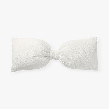 LoveShackFancy Eyelet Oversized Bow Pillow