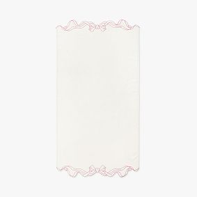 LoveShackFancy Palace Bow Bath Towel
