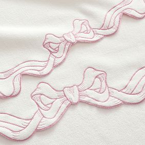 LoveShackFancy Palace Bow Bath Towel
