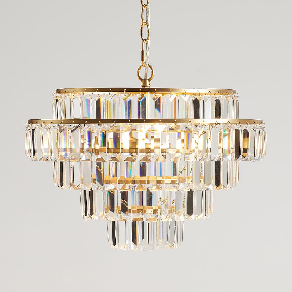 Monique Lhuillier Crystal Chandelier (18&quot;)