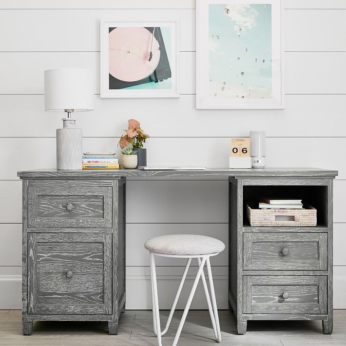 Pottery barn beadboard desk discount