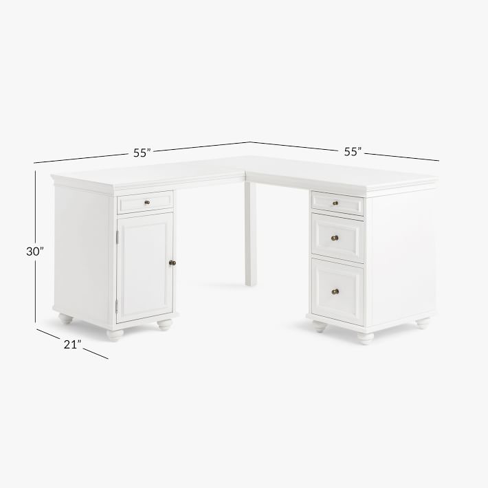 Chelsea Corner Teen Desk | Pottery Barn Teen