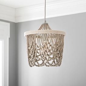 Draped Bead Chandelier