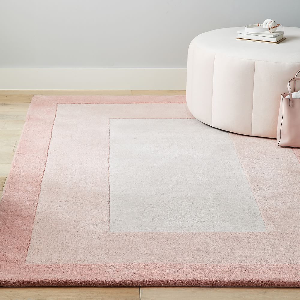 Monique Lhuillier Border Recycled Rug