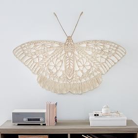 Wood Carved Butterfly