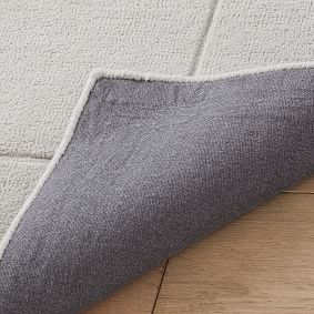 Emerson Carved Wool Rug - Gray