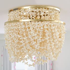 Lilly Pulitzer Draped Shell Flush Mount