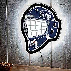 NHL Helmet LED Wall Decor