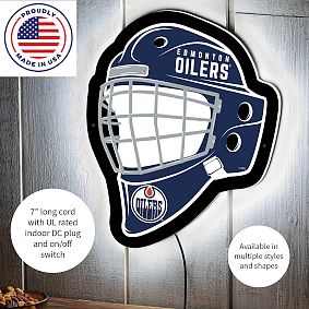 NHL Helmet LED Wall Decor