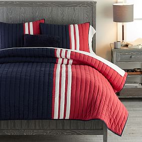 Racer Stripe Jersey Quilt