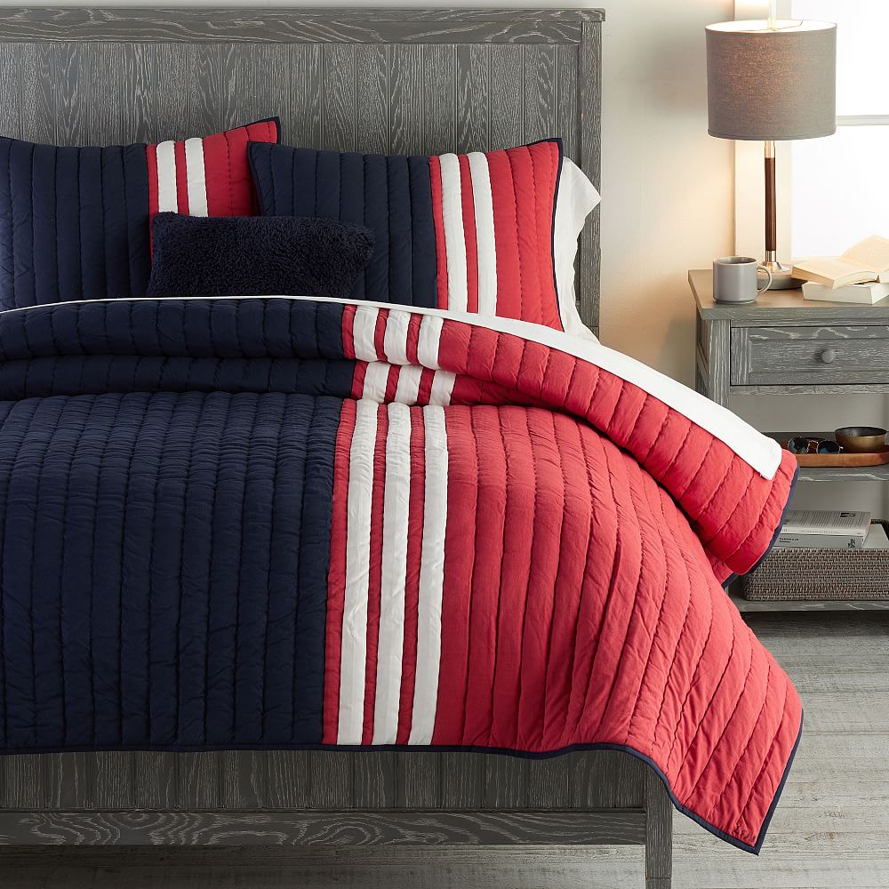 Racer Stripe Jersey Quilt