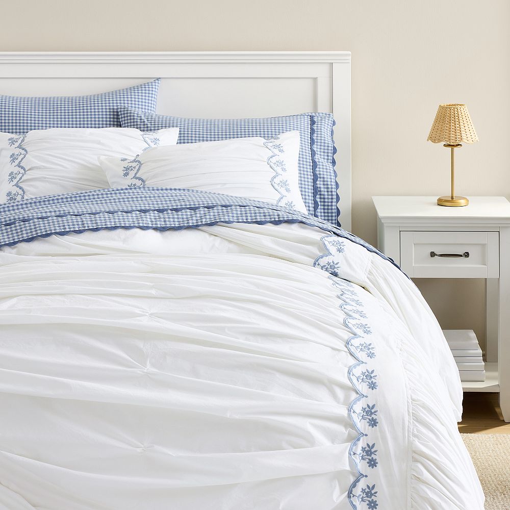 Olivia Embroidered Duvet Cover
