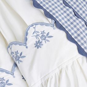 Olivia Embroidered Duvet Cover