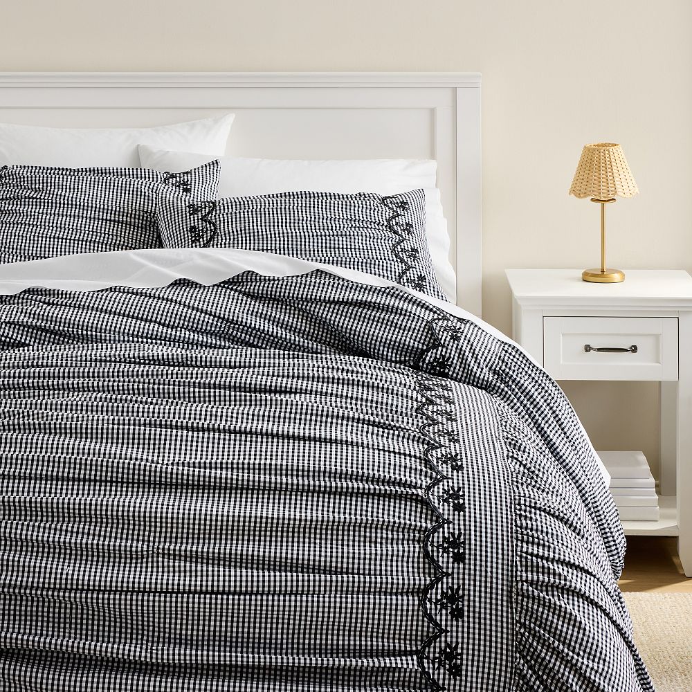 Olivia Gingham Duvet Cover