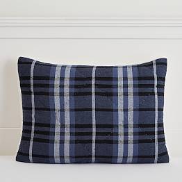 Basin Plaid Sherpa Standard Sham