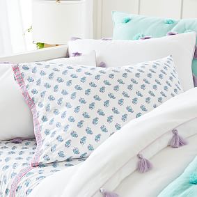 Mia Blockprint Organic Sheet Set