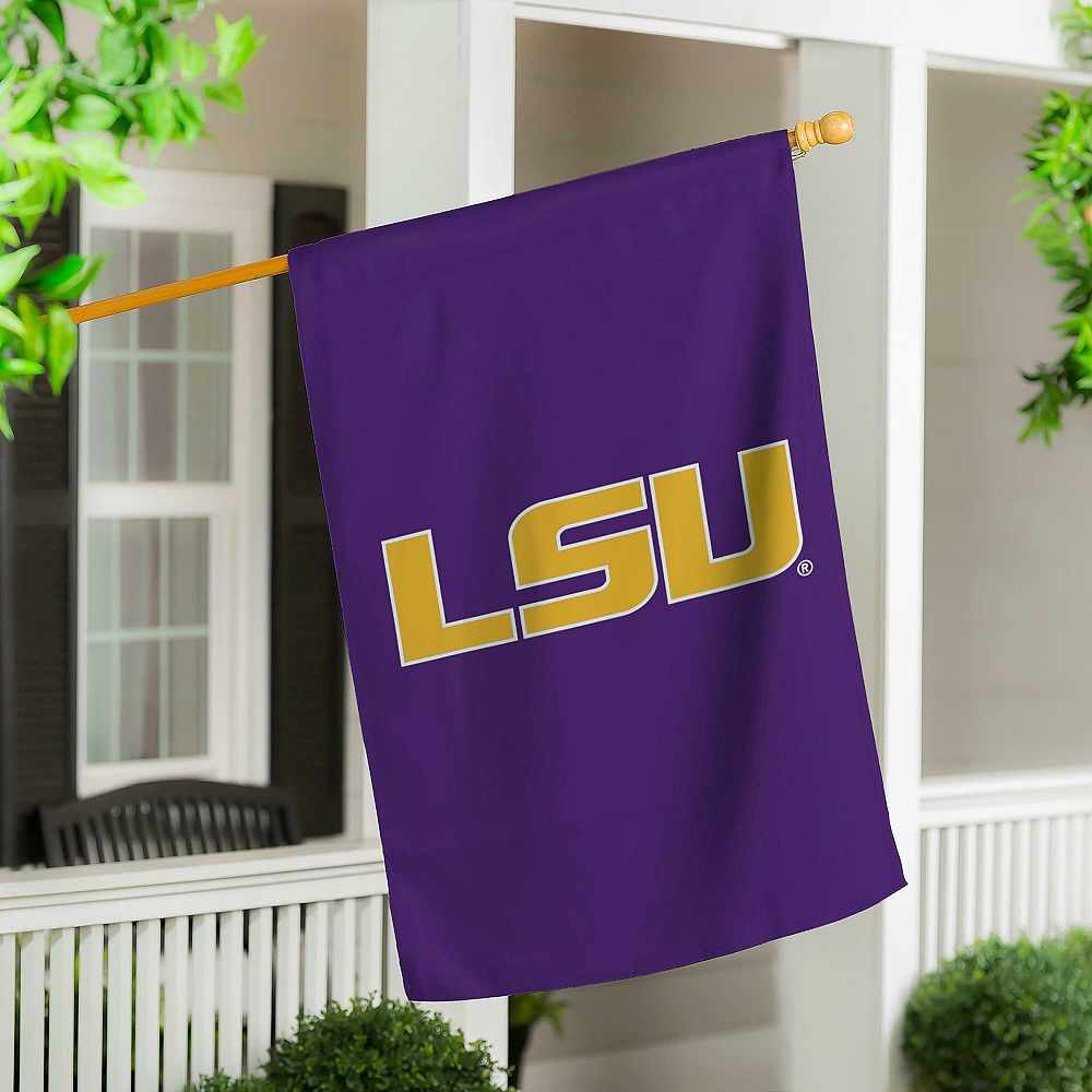 College Logo Applique Flag