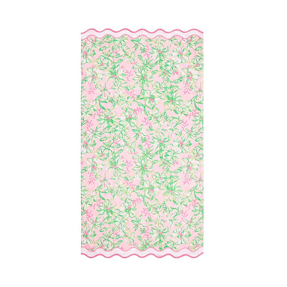 Lilly Pulitzer Floral Beach Towel