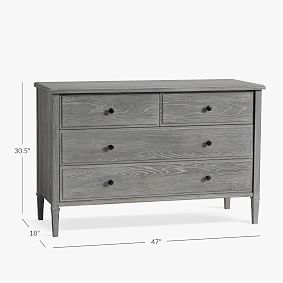 Fairfax 4-Drawer Wide Dresser (47w x 18d&quot;)