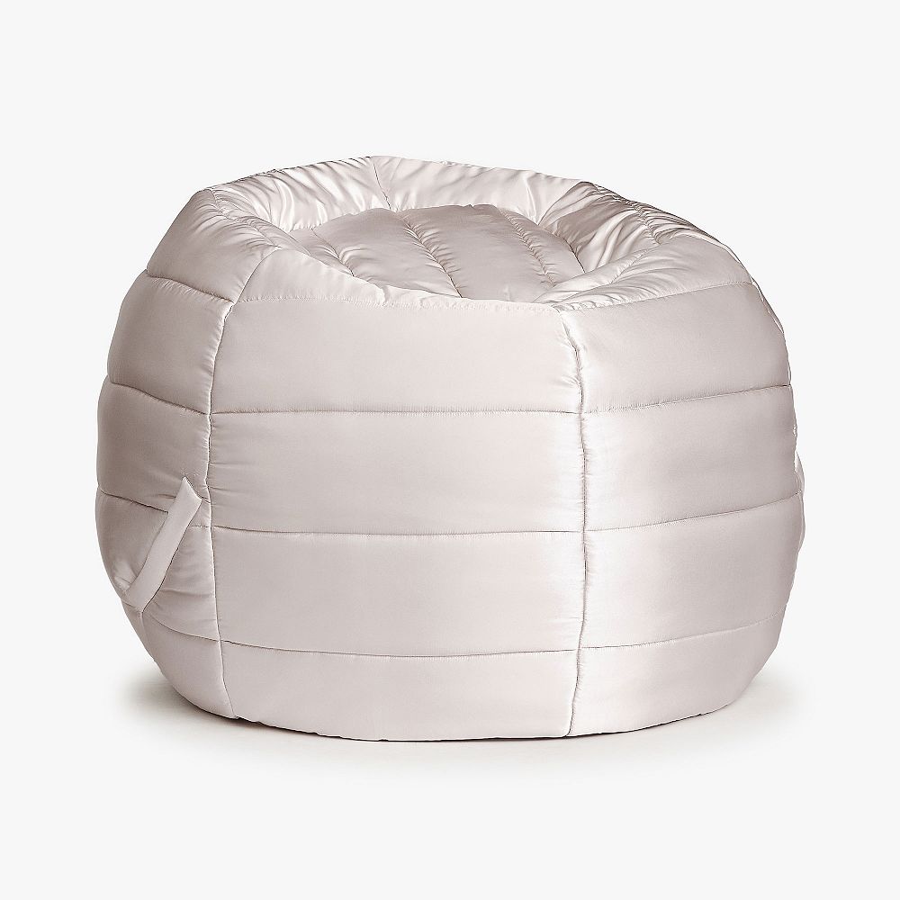 Champagne Puffer Bean Bag Chair