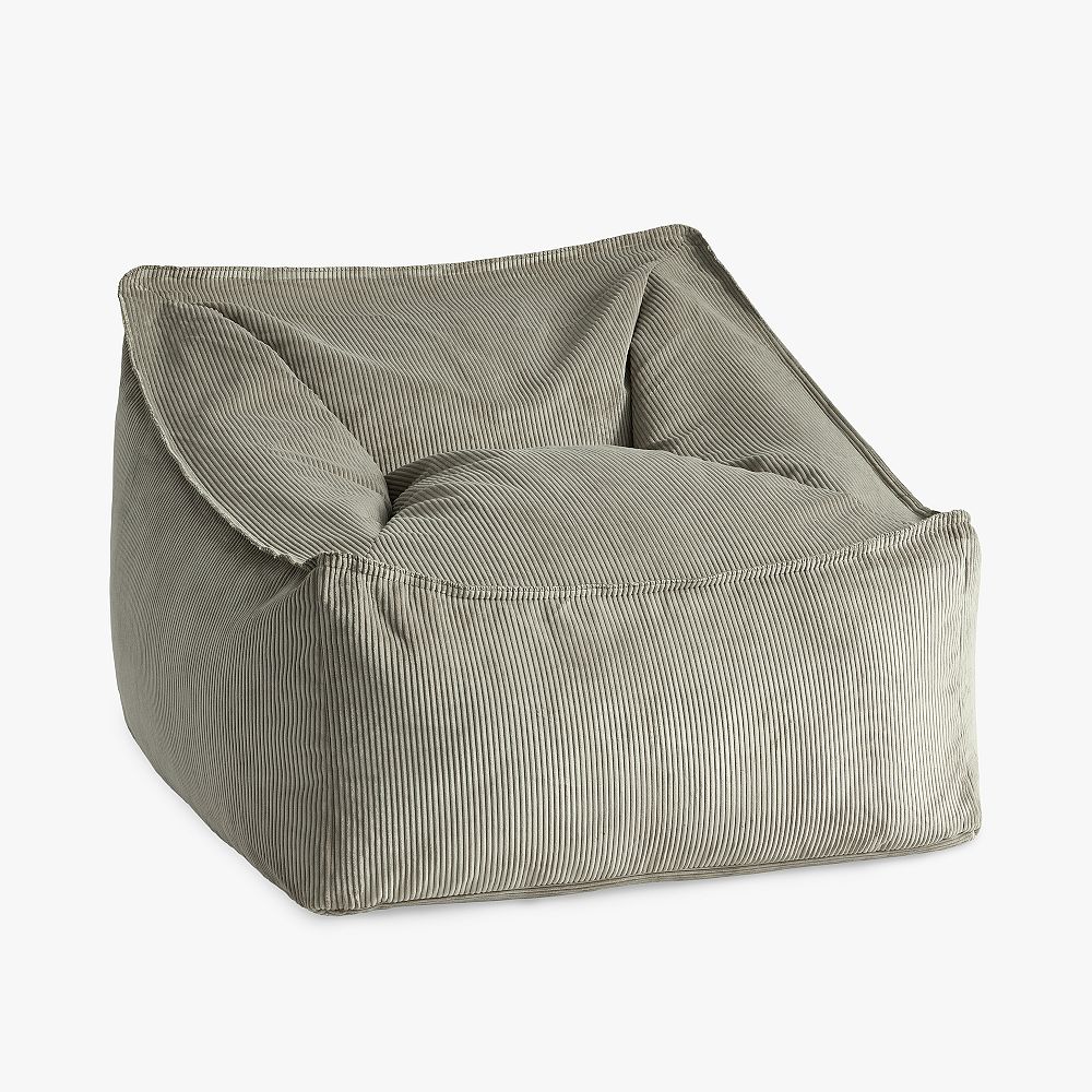 Corduroy Dusty Olive Modern Lounger