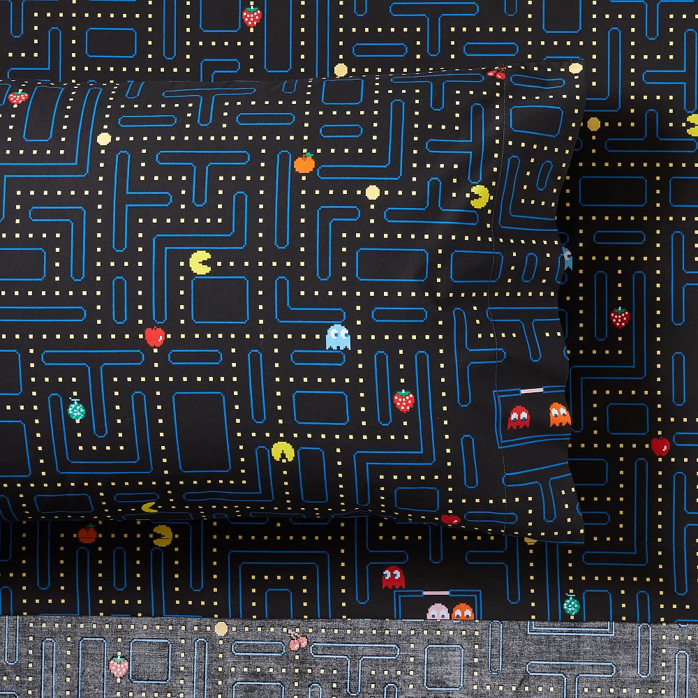 PAC-MAN Glow-in-the-Dark Sheet Set