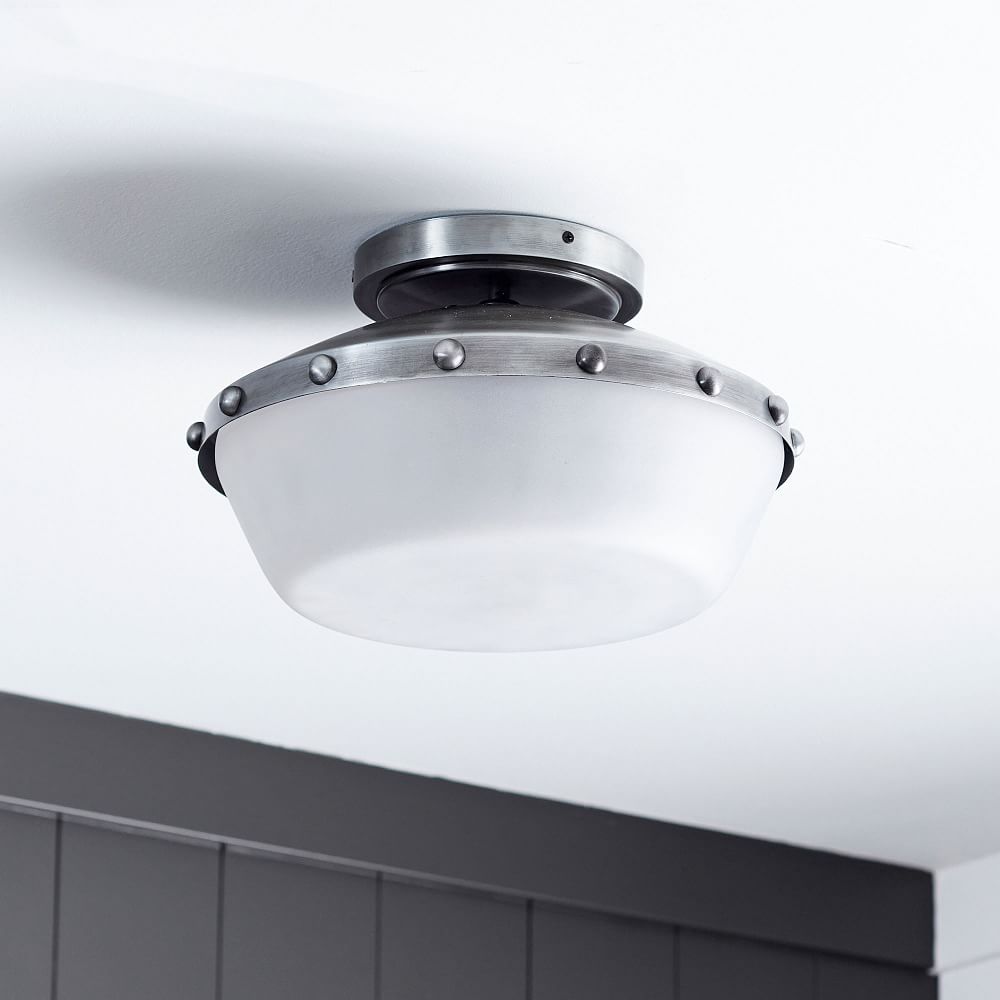 Riveted Flush Mount (13&quot;)