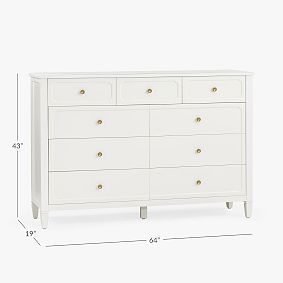 Auburn 9-Drawer Grand Dresser (64w x 19d&quot;)