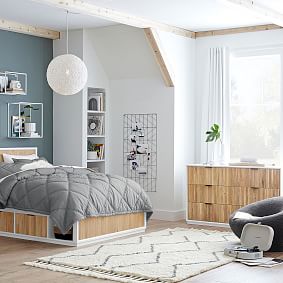 west elm x pbt Quinn Storage Bed &amp; 6-Drawer Dresser Set