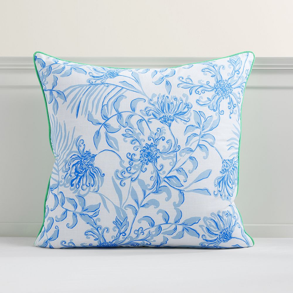 Lilly Pulitzer Glisten In The Sun Reversible Euro Pillow Cover