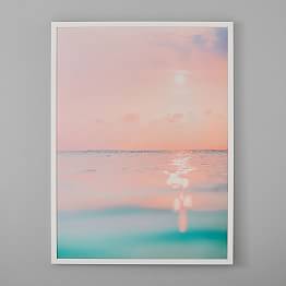 Minted® Sorbet Sea Framed Art by Kamala Nahas