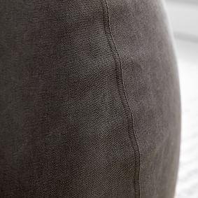 Element Bean Bag Chair, Enzyme Washed Canas Light Gray